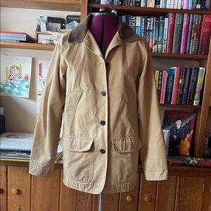 L.L. Bean Flannel Lined Barn Jacket